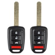 Vurkcy front view of key fob showing buttons and clean OEM-style look for easy replacement