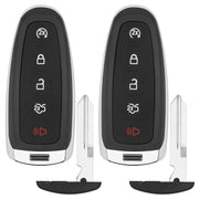 Vurkcy front view of replacement key fob showing buttons and brand, quick identification benefit