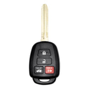 Vurkcy front view of key fob showing buttons and OEM look for easy replacement
