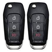 Vurkcy front view of key fob showing buttons and durable casing for reliable replacement