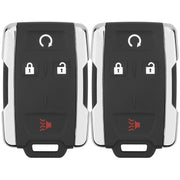 Vurkcy front view of replacement remote showing 4-button layout and OEM styling benefit