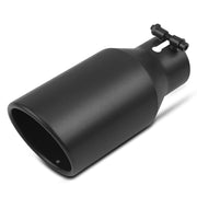 Vurkcy front view exhaust tip showing polished finish and clean edge benefit