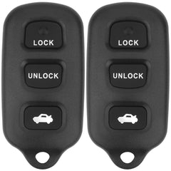 Vurkcy front view key fob pack showing factory-style buttons and instant replacement benefit