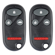 Vurkcy front view of two fobs showing 4-button layout and ready-to-use convenience