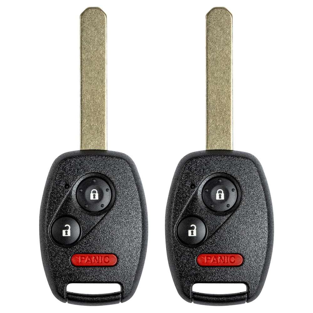Vurkcy front view remote pair showing three-button layout for convenience