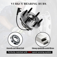 Vurkcy hub front face close-up showing smooth bearing surface