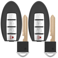 Vurkcy front view of key fob showing buttons and matching factory look for easy replacement