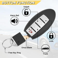 Vurkcy side profile highlighting sturdy plastic housing for durable, shock-resistant use