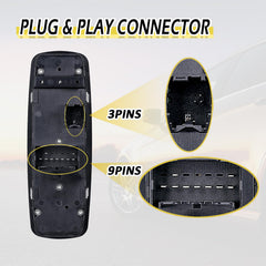 Vurkcy side view of 3+9 pin connector showing correct fit benefit