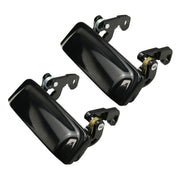 VZB front view exterior door handle showing robust metal construction and fit