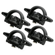 VZB front view of four black cleats showing OEM fitment and quick replacement benefit