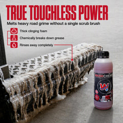 W Pro50 concentrate pouring from bottle highlighting mixability and control benefit