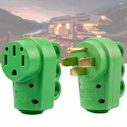 Wadoy front packaging showing both 50A plug and receptacle for easy identification and replacement
