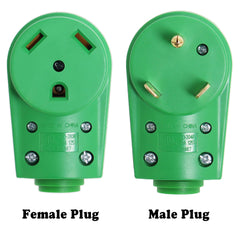 Wadoy green ABS housing profile showing heat-resistant durable construction