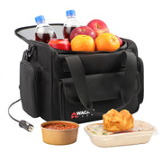 Wagan EL6234 front view showing compact cooler bag and benefits of portability