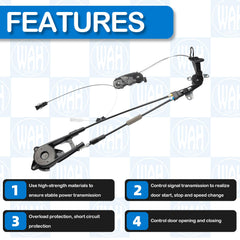 Wahparts cable sheath closeup highlighting durable insulation for long-lasting performance