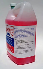 Walbernize being used to wash an SUV showing ease of cleaning