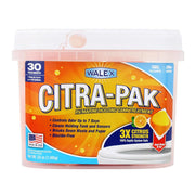 Walex front packaging showing 30-pack and citrus branding for easy storage