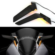 WALIPILUSI front view mounted on BMW S1000RR showing sporty upgrade and visibility