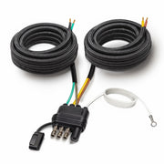 WALSIO front 4-pin connector showing plug and durable fit for reliable towing