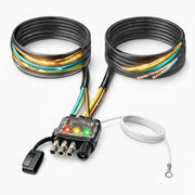 WALSIO front flat plug view showing easy connection and weather protection