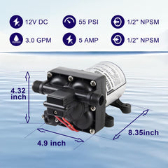 WASSERMANN pressure switch close-up offering reliable automatic control