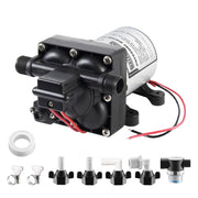 WASSERMANN pump front view showing kit and easy installation benefit