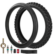 WATODAY front view of 70/100-17 tire showing tread for reliable grip
