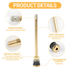 WAYASDCU close-up of valve stem threads and core, showing durable sealing benefit