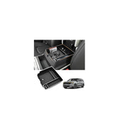 WBLATP front view of center console organizer showing tidy dual-tier storage benefit