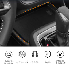 WBLATP close-up of console recess detail demonstrating perfect alignment