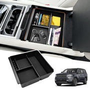 WBLATP front view installed in Wagoneer console showing neat organization and easy access