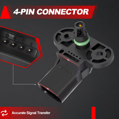 Wbsteanaten MAP sensor connector close-up to confirm plug compatibility