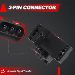 Wbsteanaten MAP sensor connector detail highlighting matching plug for easy installation