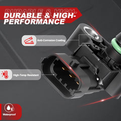 Wbsteanaten MAP sensor side profile illustrating durable heat-resistant construction