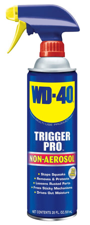 WD-40 Trigger Pro 20 oz front label showing product name and trigger for precise application