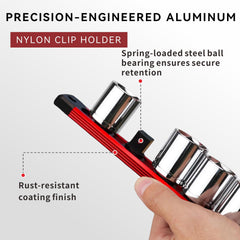 WEAREN magnetic base mounted on metal cabinet for space-saving storage benefit