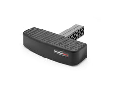 WeatherTech BumpStep front mounted on hitch for easy roof access and bumper protection
