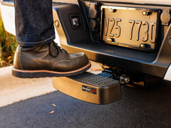 WeatherTech BumpStep textured tread close-up for slip-resistant footing benefit