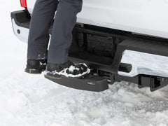WeatherTech BumpStep XL installed on truck protecting rear bumper