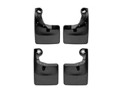 WeatherTech front and rear set displayed for visual fit and protection