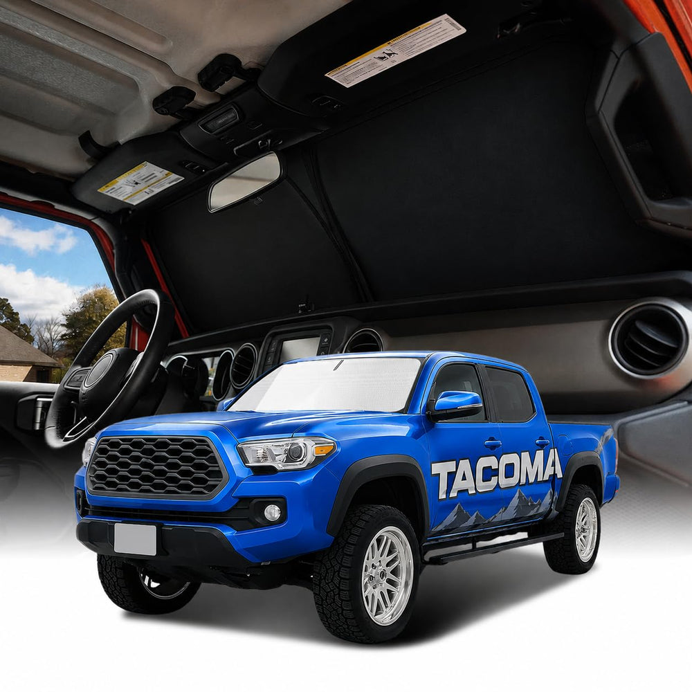 weektic front packaging showing fit for Toyota Tacoma and clear benefit