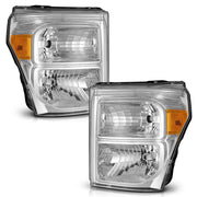 WEELMOTO front assembly pair showing direct-fit replacement and improved visibility