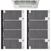 weideer front view grille polar white showing clean airflow and easy fit