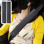 WEIHAO front view of seat belt covers showing full-length protection and stylish finish