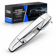 WEILEITE chrome handle front view showing clean fit and restored appearance