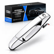 WEILEITE chrome front driver handle front view showing fit and finish