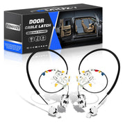 WEILEITE front packaging of rear door lock kit showing complete set and fitment benefits