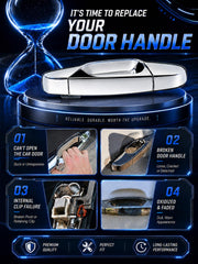 WEILEITE handle with included spacers and alignment guidance for straightforward installation