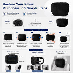 WELBRIT installed on car headrest demonstrating secure attachment benefit